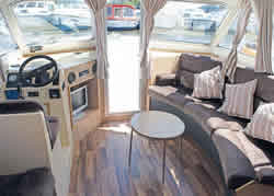 boat interior